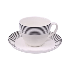 CUP SAUCER BONE CHINA SH146 03205 RC-Pack of 6 Default Title - MamasJan Crockery