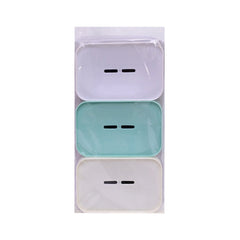 SOAP DISH 3PC IR 6121-120 Default Title - MamasJan Household
