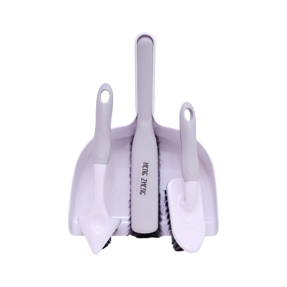 DUSTPAN SET 4PC IR 6121-266 Default Title - MamasJan Household
