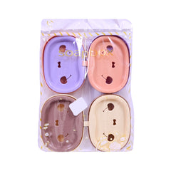 SOAP DISH IR 4PC PACK 6121-116 Default Title - MamasJan Grocery Nonfood