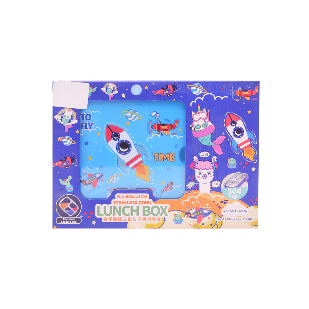D-30 SS KIDS LUNCH BOX ASST IR Default Title - MamasJan Toys