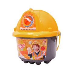 66194-4 DIY BUILDING BLOCKS IN BUCKET 35PC IR Default Title - MamasJan Toys