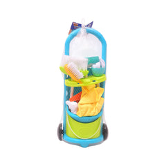 A55-22 CLEANING TROLLEY SET IN NET IR Default Title - MamasJan Toys