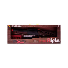 9958 DOUBLE TUBE SOFT BULLET RIFLE IR Default Title - MamasJan Toys