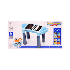 JF378-85 TRAVEL BOARD GAME DESK 8IN1 IR Default Title - MamasJan Toys
