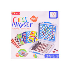 JF378-182 CHESS PLAYSET 7IN1 IR Default Title - MamasJan Toys