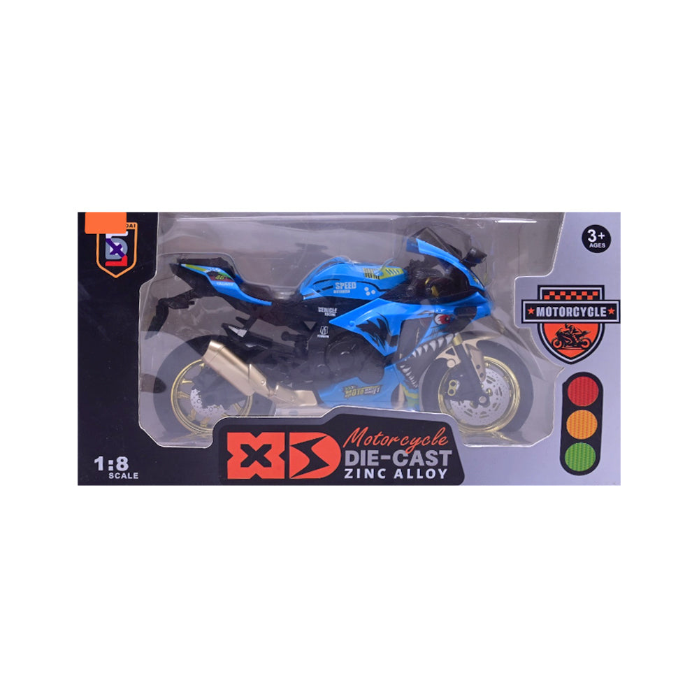 M88K8N-E DIE-CAST MOTORCYCLE IR Default Title - MamasJan Toys