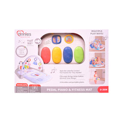 T711 TINNIES PEDAL PIANO PLAY GYM Default Title - MamasJan Toys