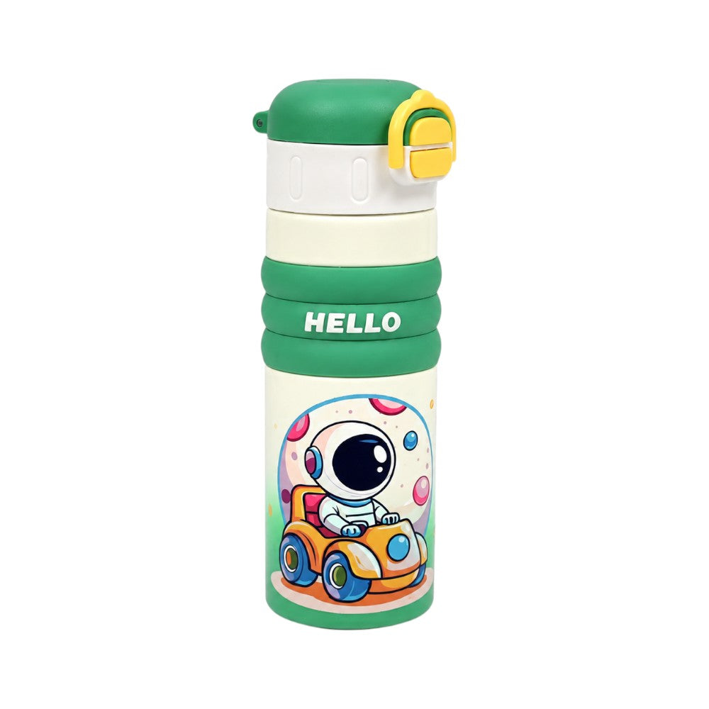 3335 SS WATER BOTTLE CAPTION AMERICA 520ML S.T Default Title - MamasJan Toys