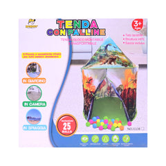 J1159 TENDA CONPALLINE PLAY TENT W-25BALLS IR Default Title - MamasJan Toys