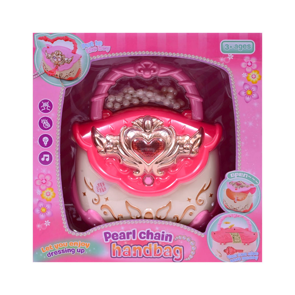 55998-41A PEARL CHAIN HANDBAG IR Default Title - MamasJan Toys