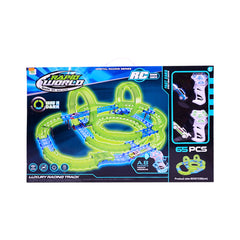 6688-610 RW LUXURY RACING TRACK SET 65PC IR Default Title - MamasJan Toys