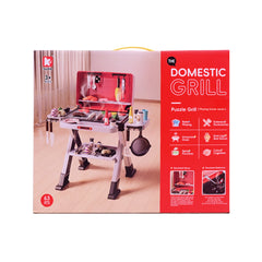 G778A DOMESTIC GRILL KITCHEN SET IR Default Title - MamasJan Toys