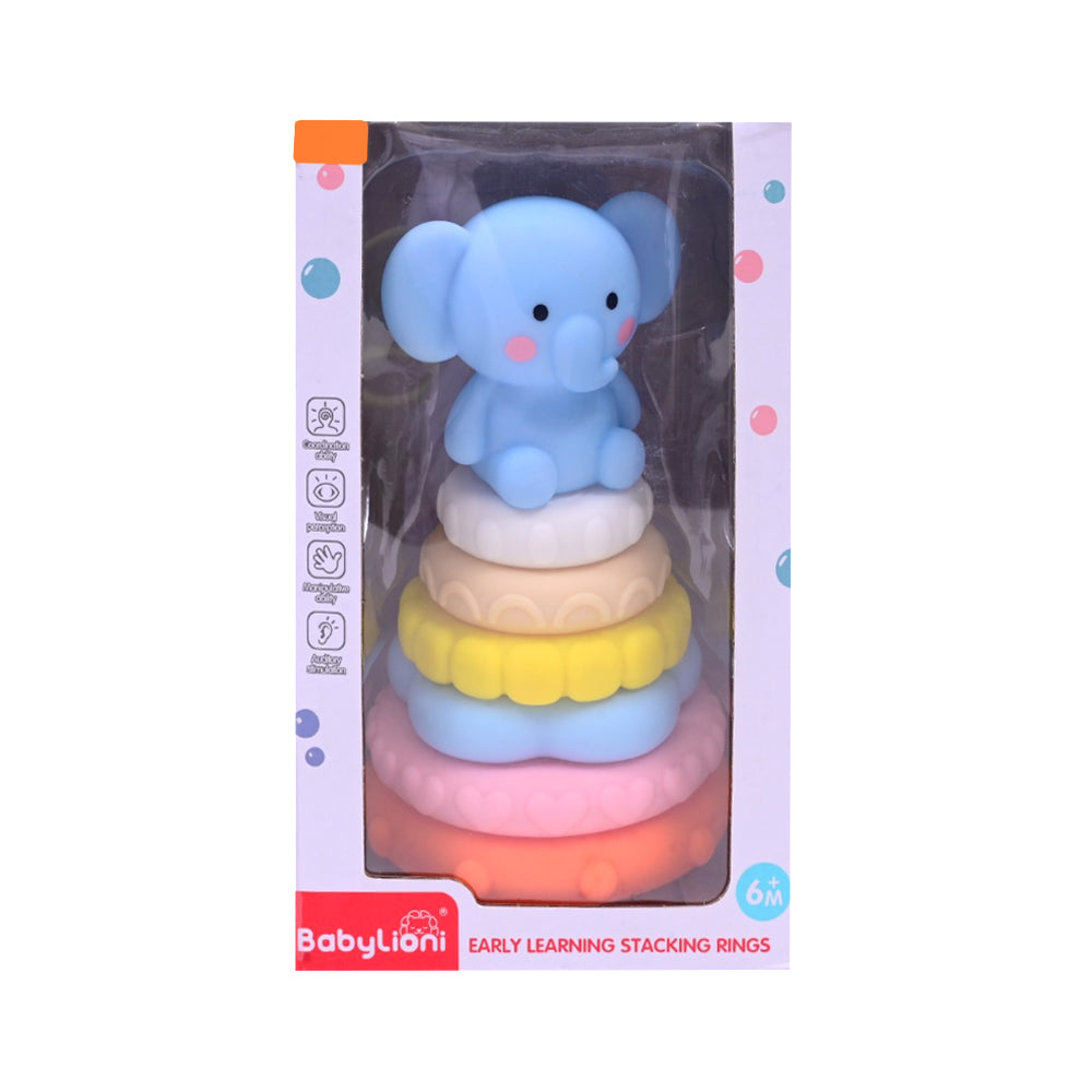 BL8802D VINYL STACKED CIRCLE IR Default Title - MamasJan Toys