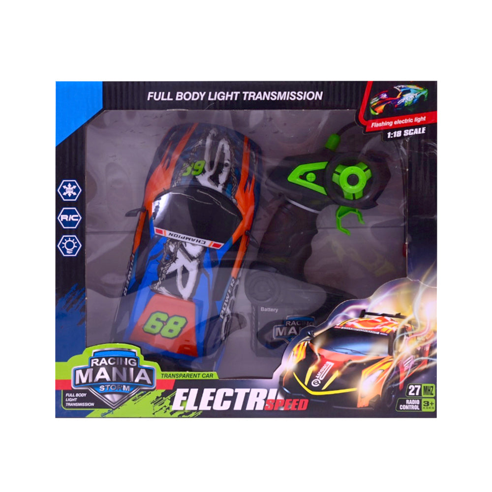PY999-6H RACING MANIA CAR R/C IR Default Title - MamasJan Toys