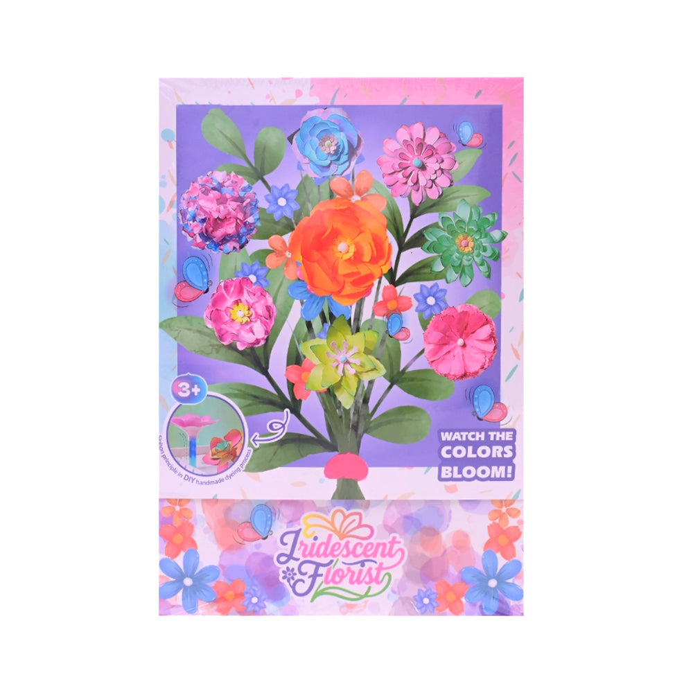 6006 IRIDESCENT FLOWER BLOCK SET IR Default Title - MamasJan Toys
