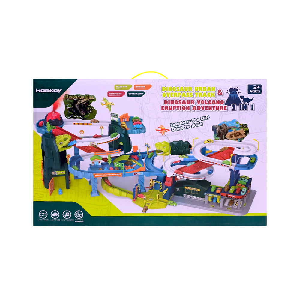 9910A DINO CAR TRACK 2IN1 IR Default Title - MamasJan Toys
