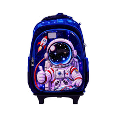 1610 KIDS SCHOOL TROLLEY BAG 16INCH ASST IR Default Title - MamasJan Toys