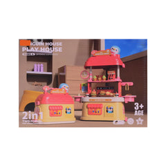 JQPT359-6 HAMBURGER STYLE PENGUIN HOUSE IR Default Title - MamasJan Toys