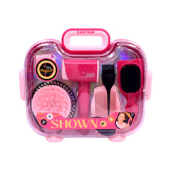 2806-4 MY HAIR SALON IN BRIEFCASE IR Default Title - MamasJan Toys