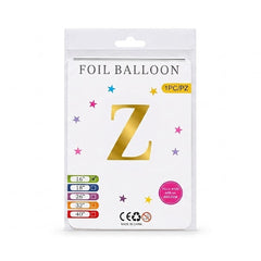 FOIL BALLOON LETTER Z Default Title - MamasJan Toys