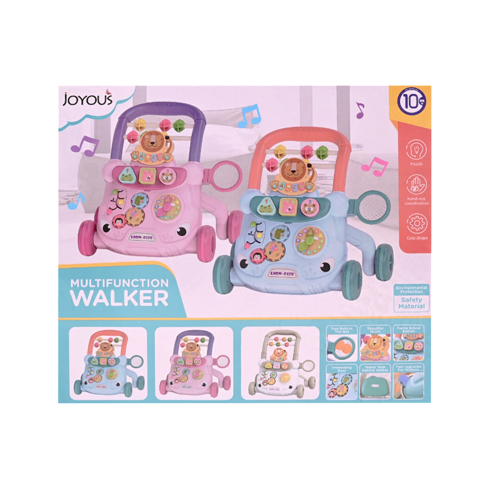 JY-02 MULTIFUNCTION ACTIVITY WALKER T.T Default Title - MamasJan Toys