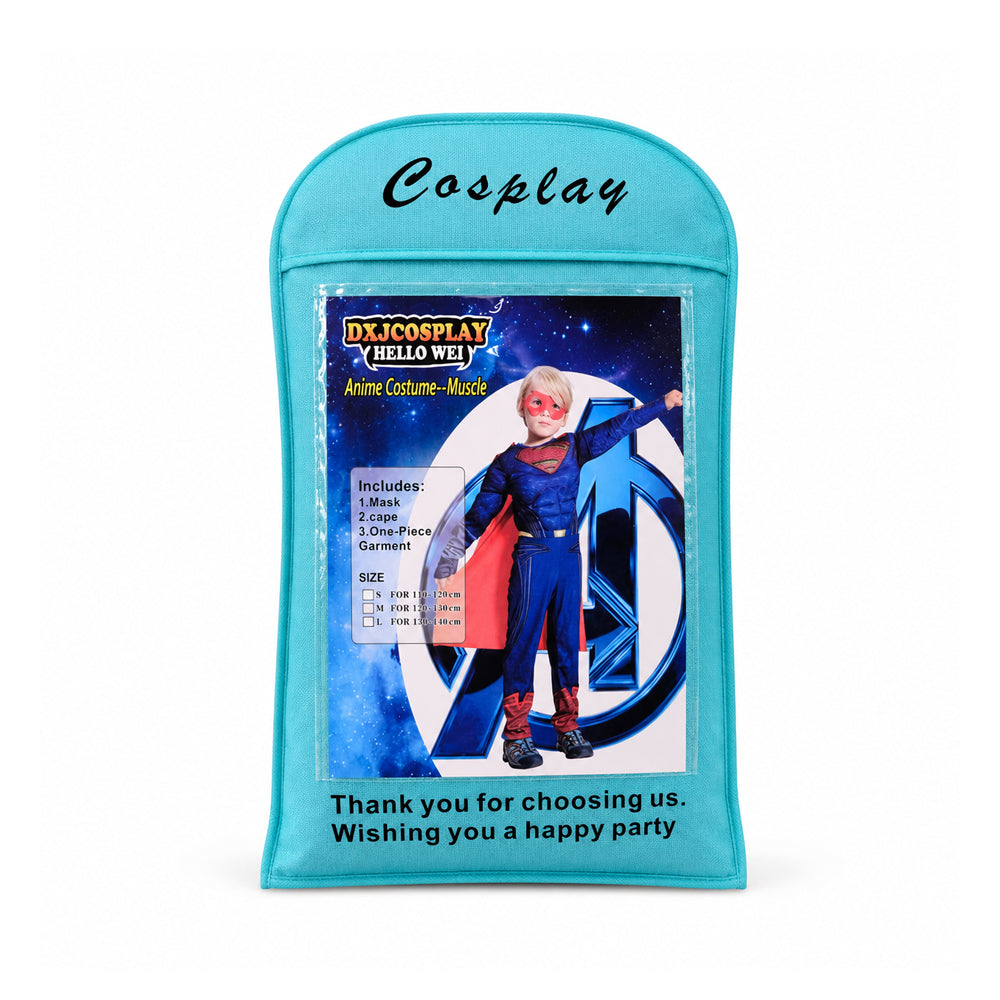DXJ6022 DXJCOSPLAY KIDS COSTUME SUPERMAN IR Default Title - MamasJan Toys
