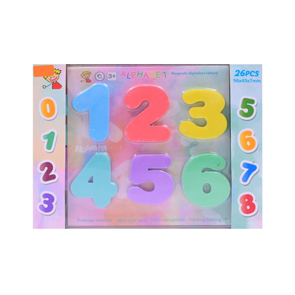 EV0055 MAGNETIC 123 LETTERS 26PC IR Default Title - MamasJan Toys