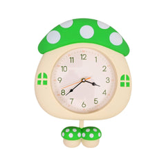 JS8819 KIDS WALL CLOCK MUSHROOM IR Default Title - MamasJan Toys
