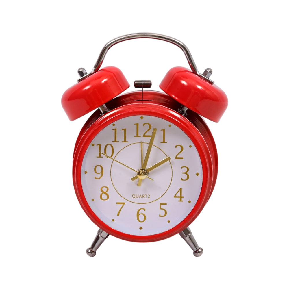 JS9350 KIDS ALARM CLOCK TWIN BELL IR Default Title - MamasJan Toys