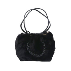 GIRLS CLUTCH PURSE FURR ZHS-26 09 Default Title - MamasJan KidsWear