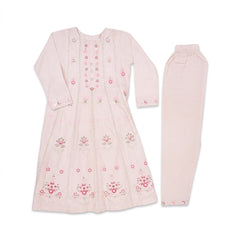 GIRLS SALWAR SUIT EMB COTTON SKIN ZHS-26 8-9 YEAR 9028 Default Title - MamasJan KidsWear