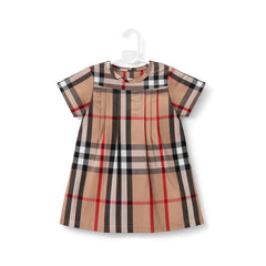 GIRLS S/S COTTON FROCK BRANDED ZHS-26 4-5 YEAR 012 W.G Default Title - MamasJan KidsWear