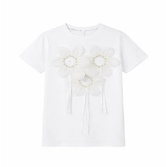 GIRLS S/S FANCY BLOUSE MIX COL ZHS-26 6-7 YEAR 008 AT Default Title - MamasJan KidsWear