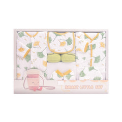 BABY 8PC GIFT SET BOX PRINTED GREEN IRS-26 8152 Default Title - MamasJan KidsWear