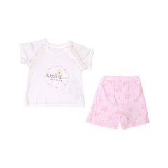 BOYS S/S 2PC KNICKER SUIT MIX COL IRS-26 18-24M 63411 Default Title - MamasJan KidsWear