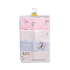 GIRLS L/S 3PC SLEEP SUIT IRS-26 3-6M MP-01 Default Title - MamasJan KidsWear