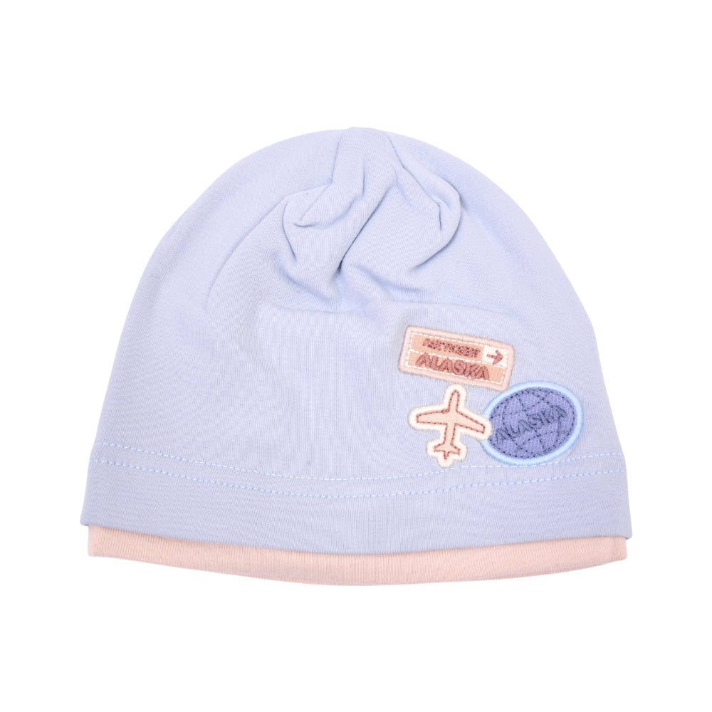 BABY ROUND CAP IRS-26 0-6M 26339 (Multi Color) Default Title - MamasJan KidsWear