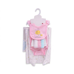 BABY 9PC GIFT SET HANGER PINK IRS-26 3-6M SBK501 Default Title - MamasJan KidsWear