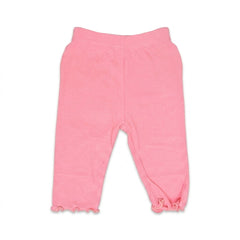 GIRLS CAPRI PLAIN PINK IRS-26 12-18M 001 Default Title - MamasJan KidsWear