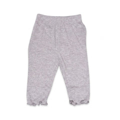 GIRLS CAPRI PLAIN L GREY IRS-26 12-18M 001 Default Title - MamasJan KidsWear