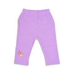 GIRLS CAPRI PLAIN L PURPLE IRS-26 12-18M 004 Default Title - MamasJan KidsWear