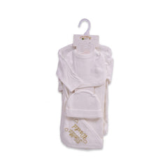 BABY 6PC GIFT SET HANGER WHITE IRS-26 0-3M S6317 Default Title - MamasJan KidsWear