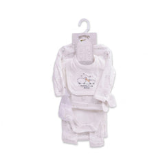 BABY 7PC GIFT SET HANGER WHITE IRS-26 3-6M S-7332 Default Title - MamasJan KidsWear