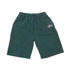 BOYS BLENDED SHORTS GREEN 8-9YEAR ZHS-26 8129-4 IR Default Title - MamasJan KidsWear