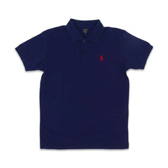 BOY S/S POLO T SHIRT MIX COLOR 8-9YEAR ZHS-26 NO 5-6 IR Default Title - MamasJan KidsWear