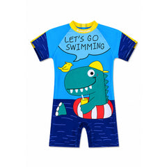 BOYS 2PC SWIMMING COSTUME MULTI IRS-26 7-8 YEAR 06 Default Title - MamasJan KidsWear