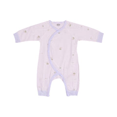 GIRLS L/S PRINTED ROMPER L/W SKY BLUE 0-3M ZHS-26 001 W.G Default Title - MamasJan KidsWear