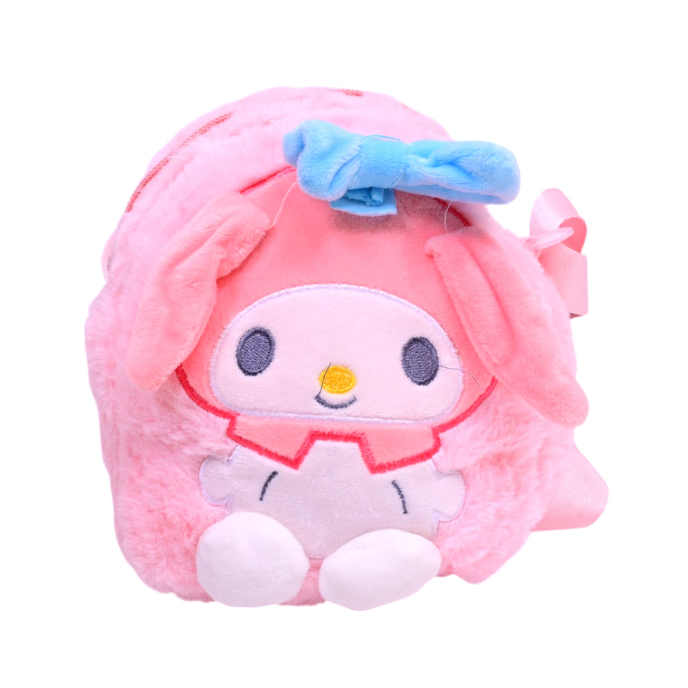 KIDS SHOULDER STAFF FUR BAG 1012 ZHS-26 PEACH W.G Default Title - MamasJan KidsWear