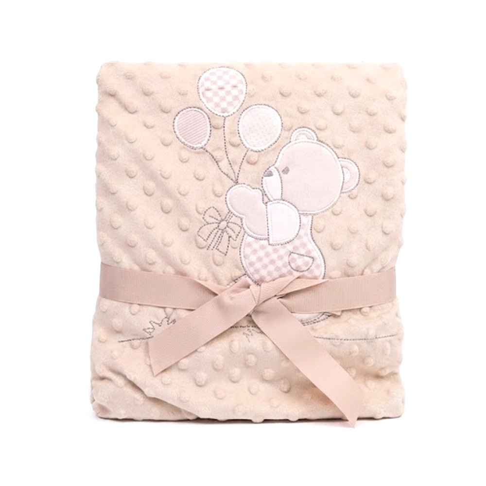 BABY FLEECE WRAPPING SHAWL SKIN IR XYBL02 MS-22 Default Title - MamasJan KidsWear